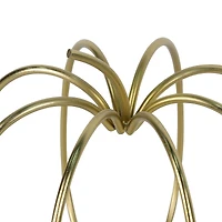 7.5" Gold Metal Pumpkin Tabletop Décor by Ashland®