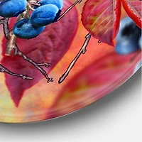 Designart - Bright Bird Bullfinch Sitting On A Branch I