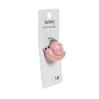 3D Pastel Snail Charm by Bead Landing™