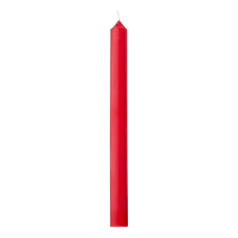 48 Pack: 10" Red Camelot Dinner Candle by Ashland®
