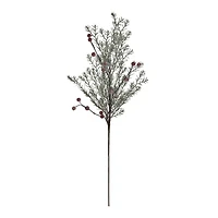 Hello Honey® 27.5" Frosted Faux Evergreen & Berry Pick