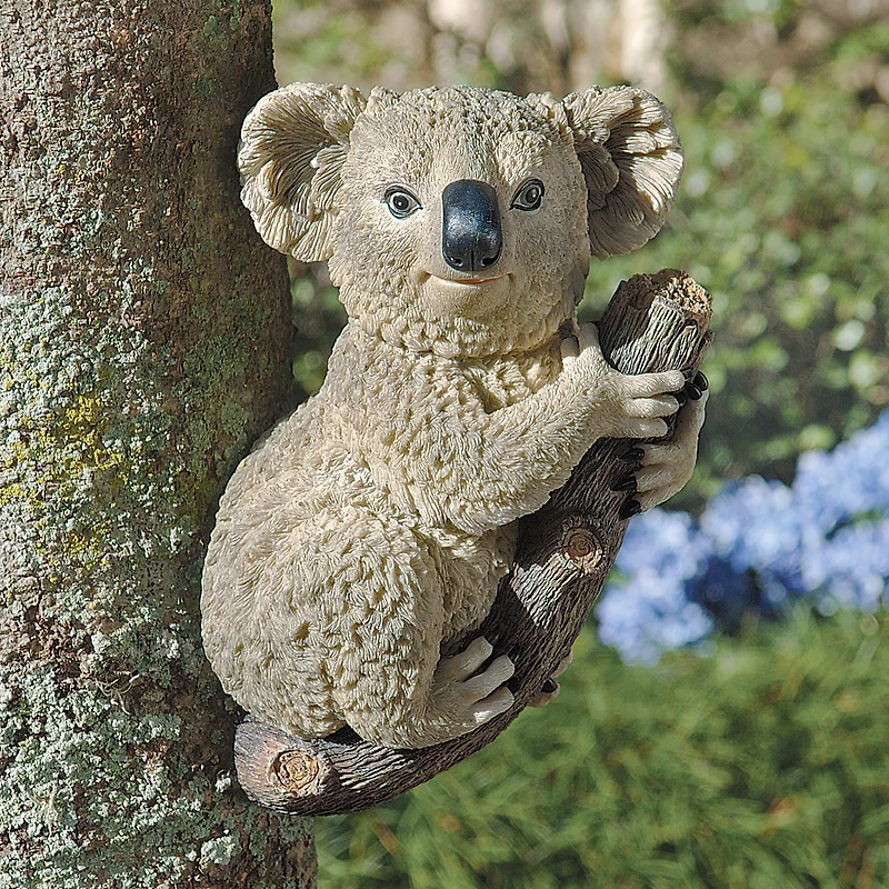 Design Toscano 13" Kouta the Climbing Koala Sculptures, 2ct.