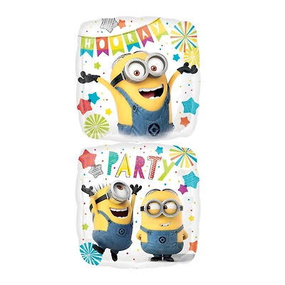 Despicable Me 17" Minions Party Square Foil Balloon