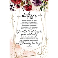 A Mother's Love Inspirational Wood Plaque
