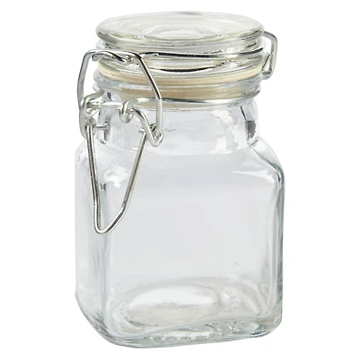 24 Pack: Glass Square Apothecary Jar by Ashland®