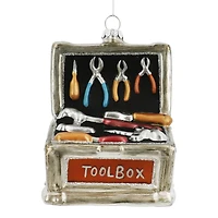 4.25" Glass Toolbox Ornament by Ashland®