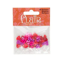 Flair Originals™ Mini Heart Button Mix