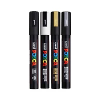 POSCA® PC-5M Medium Metallic Paint Markers