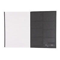 Fabriano® EcoQua Plus A5 Lined Gray Glue-Bound Notebook