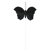 Black Glitter Butterfly Set by Ashland®