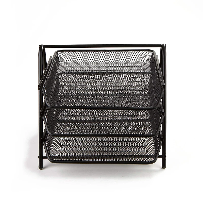 Mind Reader Desk Organizer with 4 Sliding Trays