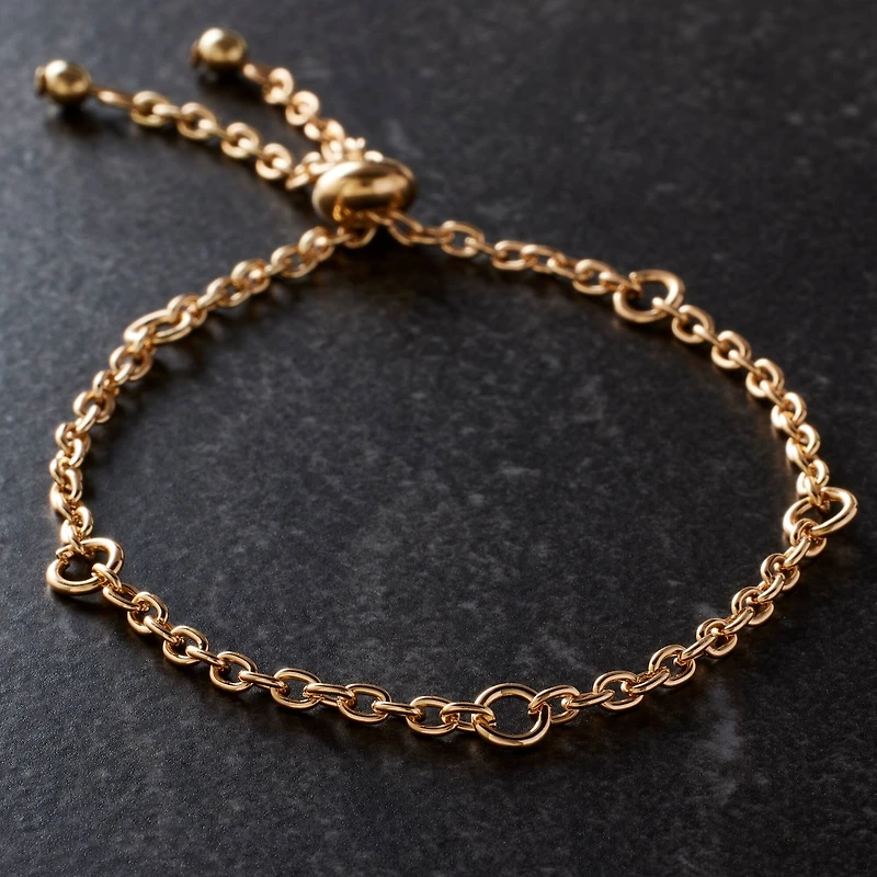9" Gold Slider Charm Bracelet by Bead Landing™
