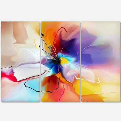 Designart - Creative Flower in Multiple Colors