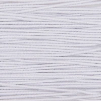 12 Pack: 0.5mm White Elastic Cord by Bead Landing™