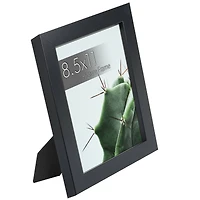 WallsThatSpeak Black Picture Frame with Easel and Glass