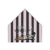 Bone Voyage! House Shaped Canvas