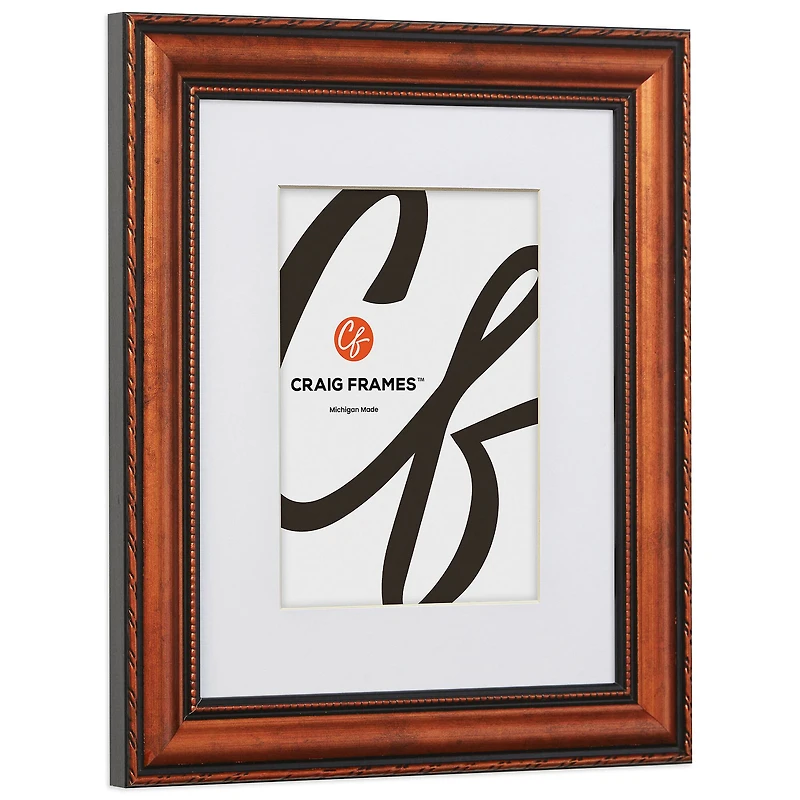 4 Pack Craig Frames Victoria Copper Picture Frame with Mat