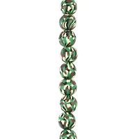 Green Camouflage Clay Round Beads, 9.5mm by Bead Landing™