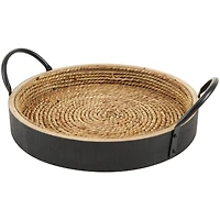 Matte Black Bohemian Nesting Tray Set