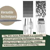 Faber-Castell® PITT® Artist Pen Soft Brush Set, 8 Piece