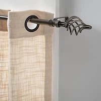 Home Details Modern Twist Curtain Rod