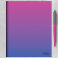 TF Publishing Medium 2024 Pink & Periwinkle Monthly Planner