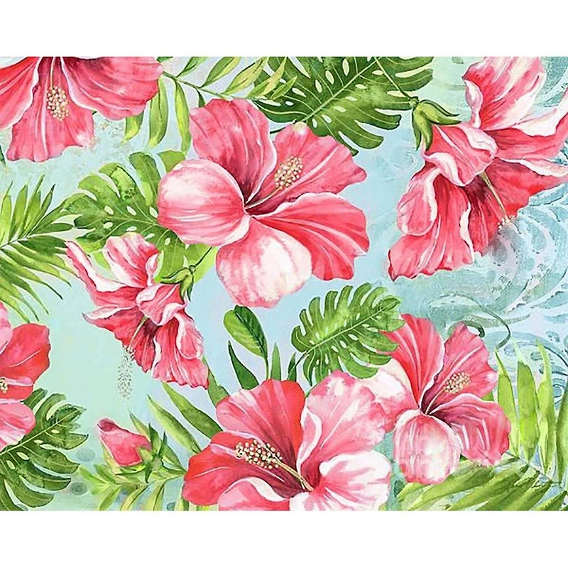 Crafting Spark Hibiscus Diamond Painting Kit