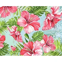 Crafting Spark Hibiscus Diamond Painting Kit