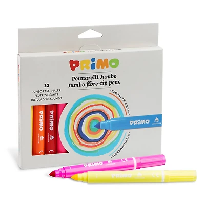 PRiMO Super Washable Jumbo Markers, 12ct.