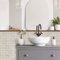 RoomMates Taupe Seaglass Peel & Stick StickTiles®