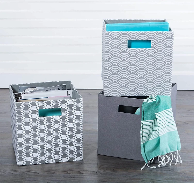 DII® 11" Polyester Solid Storage Cube