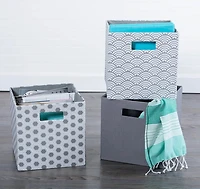 DII® 11" Polyester Solid Storage Cube