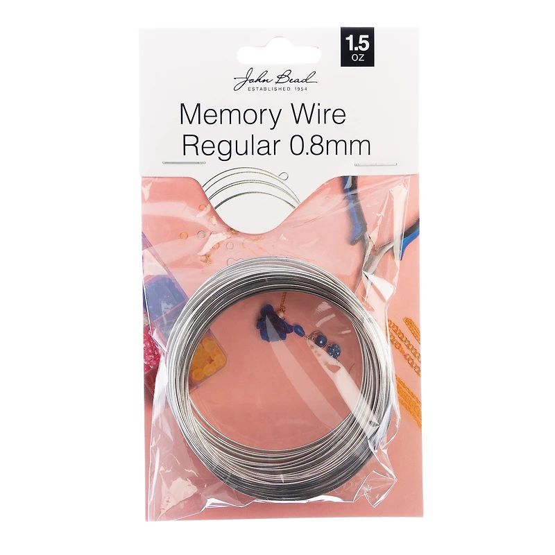 John Bead 0.8mm Regular Memory Wire