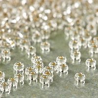12 Pack: John Bead Silver Lined Czech Glass Seed Beads