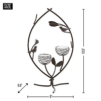 14" Harmony Birdies Tealight Holder