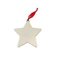 4" DIY Wood Quilted Star Ornament by Make Market®