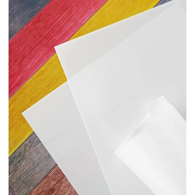 PA Essentials 12'' x 12'' Frosted Uncut Blank Stencil, 3ct.