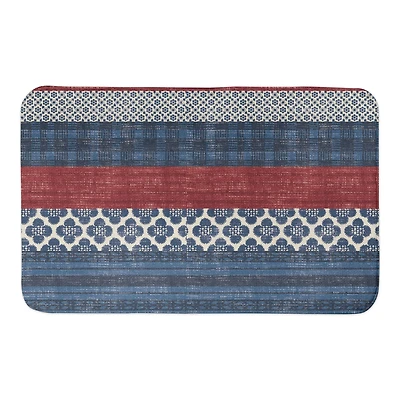 Designs Direct Patriotic Patchwork Bath Mat