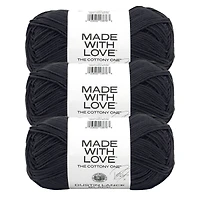 3 Pack Lion Brand® Tom Daley Made with Love™ The Cottony One™ Yarn