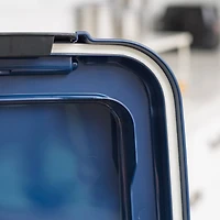 IRIS® Airtight Container Set with Blue Buckle Lid