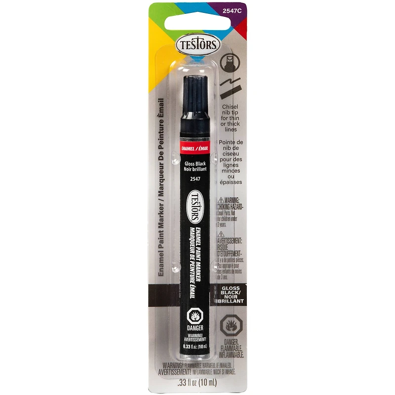 Testors® Glossy Chisel Tip Enamel Marker