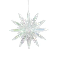 5" Iridescent Snowflake Ornament by Ashland®