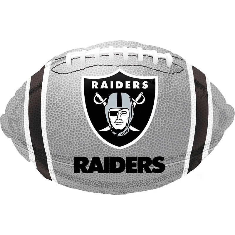 17" Las Vegas Raiders Football Foil Balloon