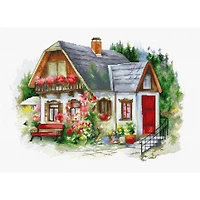 Luca-s Beautiful Country House Counted Cross Stitch Kit