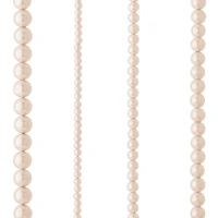 Light Pink Glass Pearl Round Beads by Bead Landing™