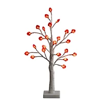 2ft. Pre-Lit Artificial Valentine's Day Twig Tree with 24 Red Heart-Shaped LED Lights