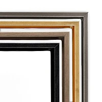 Stupell Industries Autumn Pumpkins Floral Border Floater Framed Art