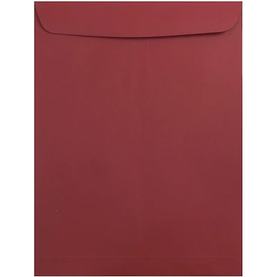 JAM Paper 10" x 13" Dark Red Open End Catalog Premium Envelopes