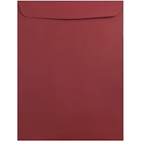 JAM Paper 10" x 13" Dark Red Open End Catalog Premium Envelopes