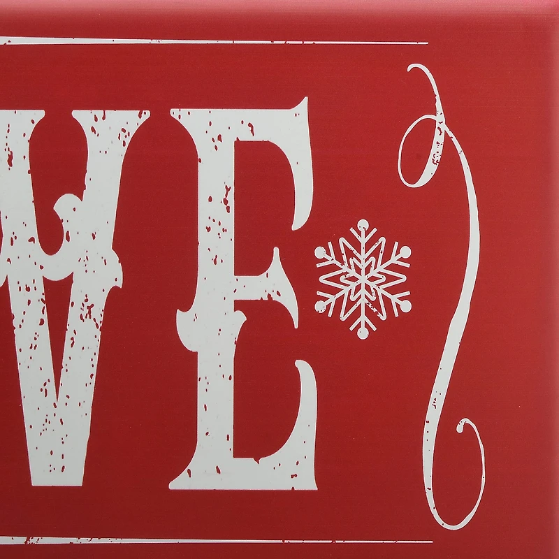 31" Believe Horizontal Holiday Wall Sign